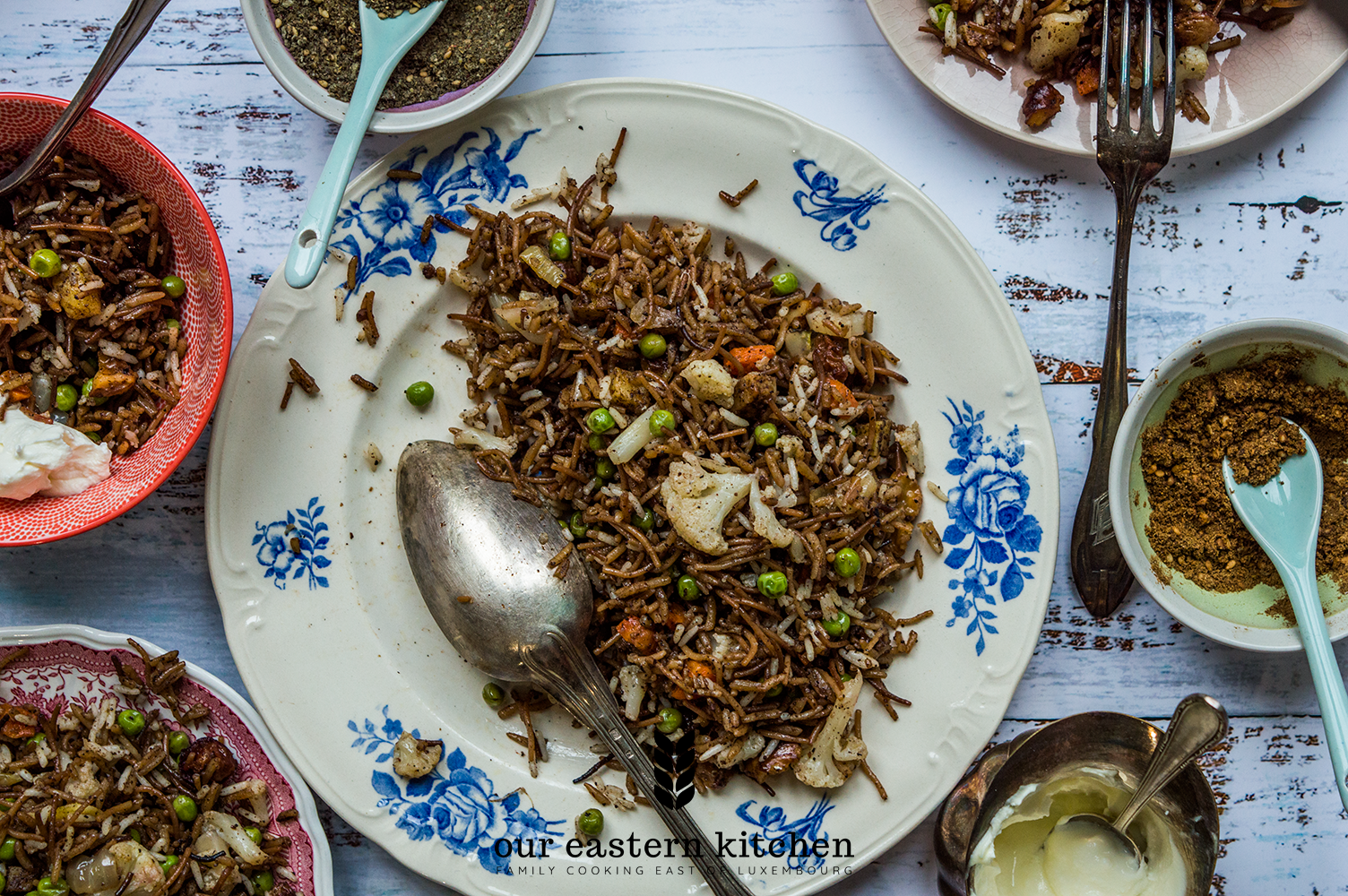 Our Eastern Kitchen - Vegetarian Iraqi Biryani - Recipe - Food Photography
